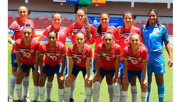 Mundial Femenino Sub-20: Selección de Costa Rica: cuándo y contra quiénes juega.