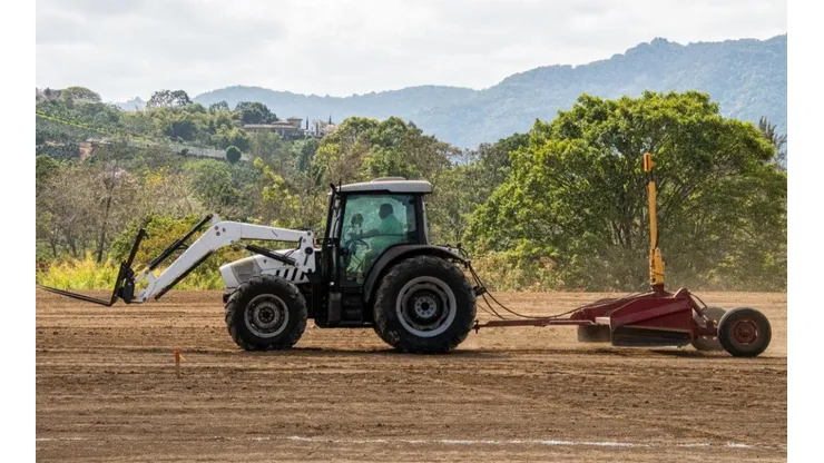 Saprissa ya inició con la construcción de su nuevo Centro Deportivo (Saprissa Oficial)