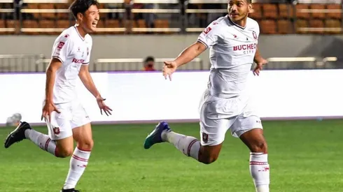 Jorman Aguilar anota en el triunfo de su equipo