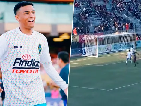 Roberto Molina marca en el empate de Las Vegas Lights [VIDEO]