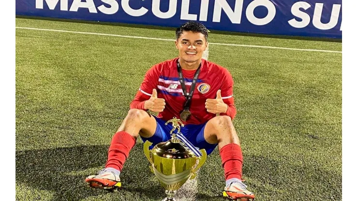 El jugador sub-20 de Costa Rica que despertó fuerte interés en visores europeos y de MLS.