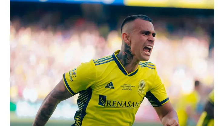 ¡Histórica anotación! Randall Leal anotó el primer gol de Nashville en inauguración del GEODIS Park.