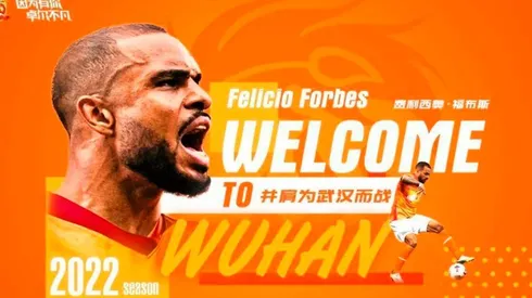 Felicio Brown firmó con equipo de la Superliga China.