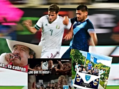 México no pasó del empate ante Guatemala y los memes explotaron en redes