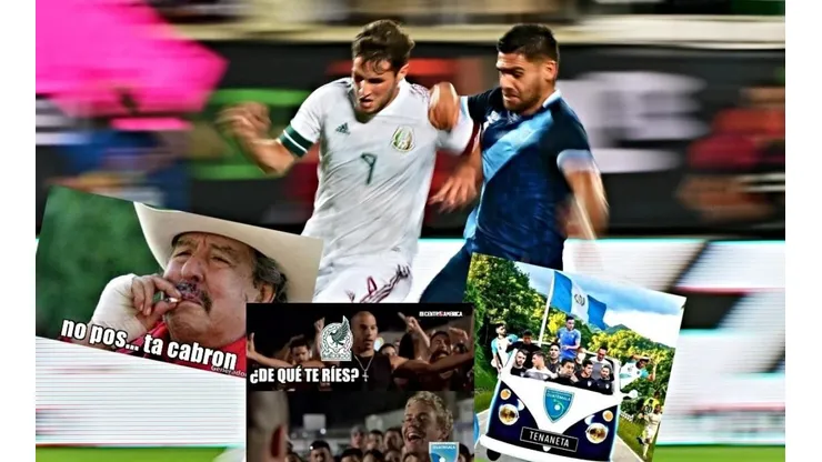México no pasó del empate ante Guatemala y los memes explotaron en redes