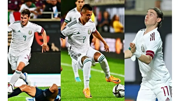 Los jugadores de México que fueron reprobados ante Guatemala