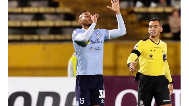 Ismael Díaz marcó en la victoria de la U en Copa Sudamericana