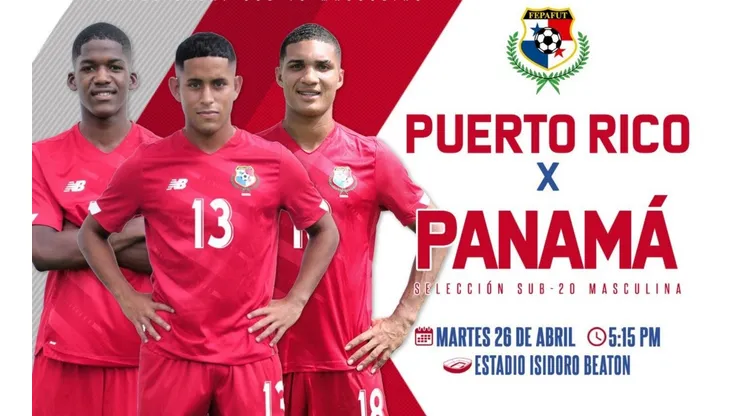 Panamá vs. Puerto Rico: cuándo, a qué hora y por qué canal ver hoy el partido por la fecha 2 del Torneo UNCAF Sub-19