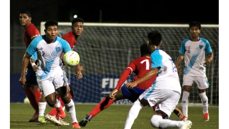 Costa Rica y Guatemala empataron en torneo de UNCAF Sub-19.