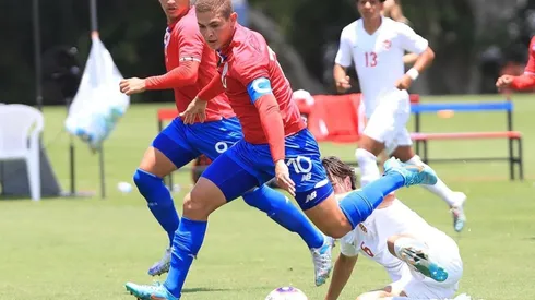 Brandon Aguilera, capitán de la Selección Sub-20 de Costa Rica (Fedefut CRC)
