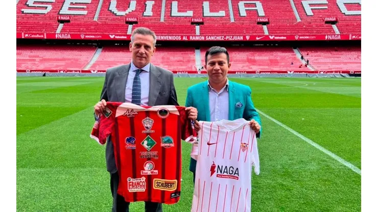 Equipo salvadoreño establece acuerdo con el Sevilla de España