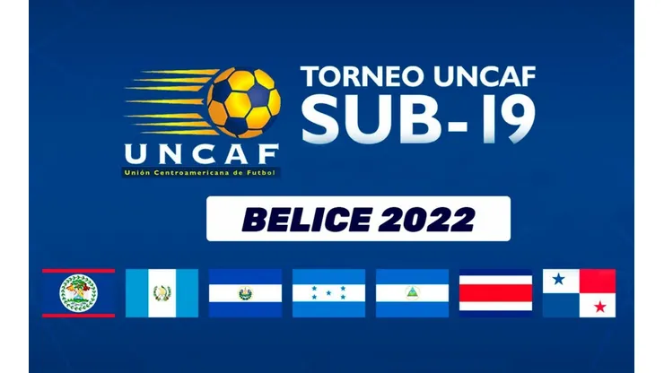 Torneo Uncaf Sub-19: grupos, formato y fechas del certamen que se jugará en Belice.
