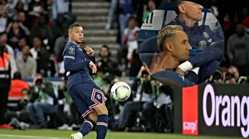 La reacción de Keylor Navas tras un fallo increíble de Mbappé [VIDEO]