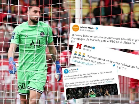 Medios internacionales destrozan a Donnarumma por sus actuaciones en PSG