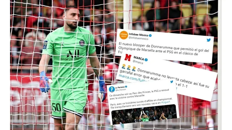 Medios internacionales destrozan a Donnarumma por sus actuaciones en PSG