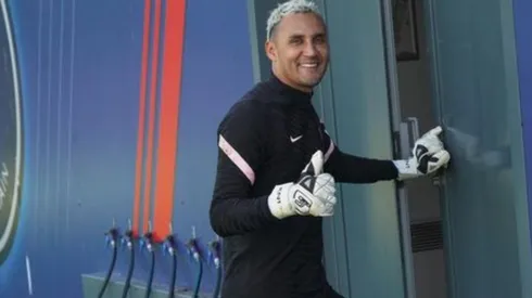 Navas ya se encuentra recuperado de la lesión que sufrió en el partido de la Selección de Costa Rica ante los Estados Unidos (PSG Oficial)