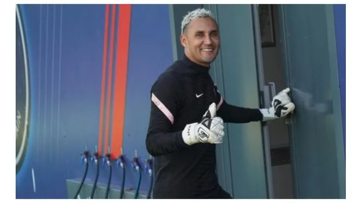 Navas ya se encuentra recuperado de la lesión que sufrió en el partido de la Selección de Costa Rica ante los Estados Unidos (PSG Oficial)