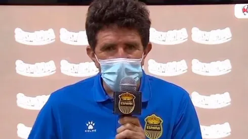 Héctor Vargas celebra "primer objetivo cumplido" con Real España