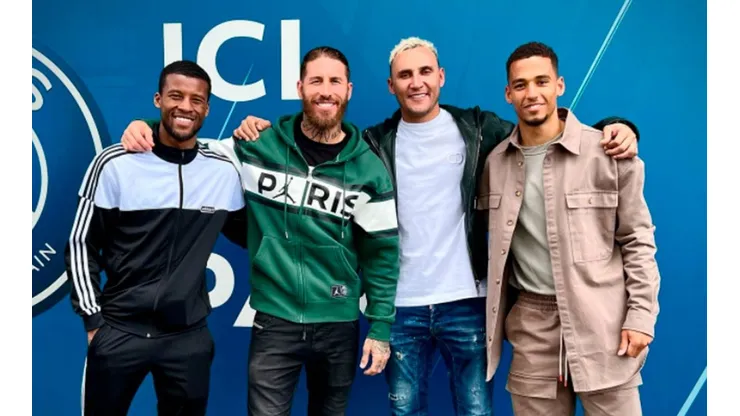 Keylor Navas celebra el Día Internacional del Portero.