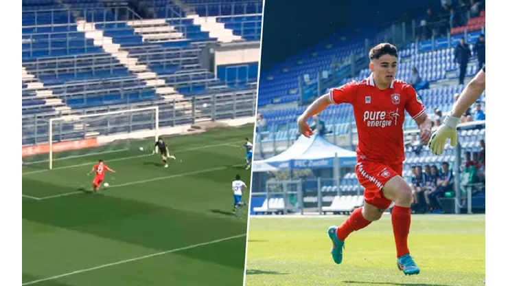 Manfred Ugalde anotó para el Twente FC