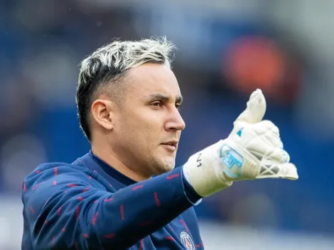 Keylor Navas volvió a entrenarse con el grupo en PSG