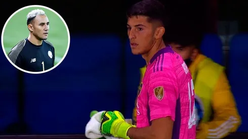 Leandro Brey: el arquero de Boca Juniors que tiene a Keylor Navas como referente