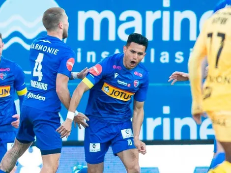 Deyver Vega se lució con gol ante el bicampeón de Noruega (VIDEO)