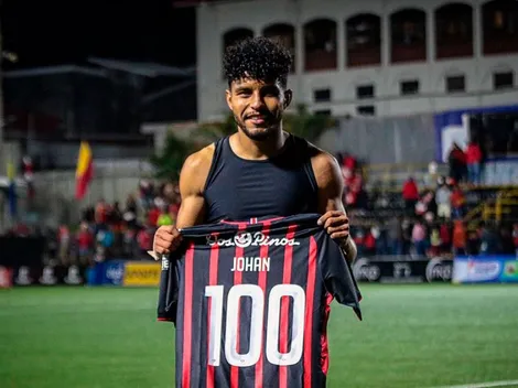 Johan Venegas llegó a 100 goles en Primera División de Costa Rica