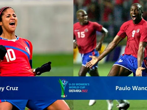 Shirley Cruz y Paulo Wanchope serán protagonistas en sorteo del Mundial Femenino Sub-20