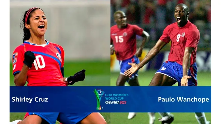 Shirley Cruz y Paulo Wanchope serán protagonistas en sorteo del Mundial Femenino Sub-20.