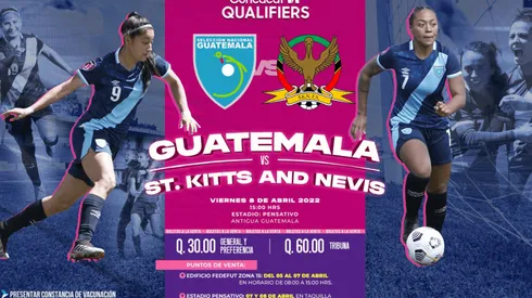 Guatemala vs. San Cristóbal y Nieves: cuándo, a qué hora y por qué canal ver hoy la fecha 3 de la Clasificatoria al Campeonato Femenino Concacaf W 2022.