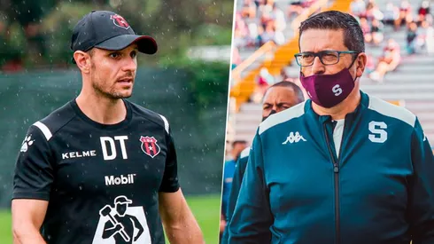 ´Fuera Iñaki´ y ´Fuera Rudé´: afición de Saprissa y Alajuelense estalla contra los técnicos españoles.