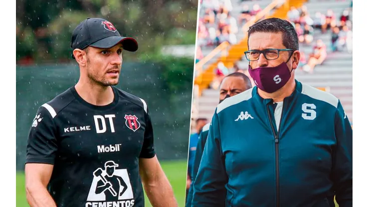 ´Fuera Iñaki´ y ´Fuera Rudé´: afición de Saprissa y Alajuelense estalla contra los técnicos españoles.