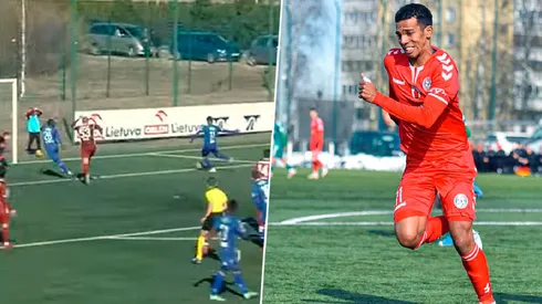 Ariagner Smith marcó por primera vez en el Panevezys