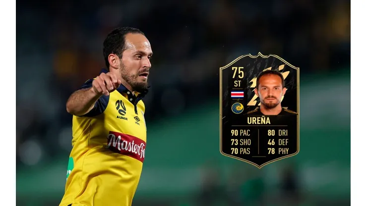 ¡Costa Rica presente! Marco Ureña aparece en el TOTW 28 de FIFA 22.