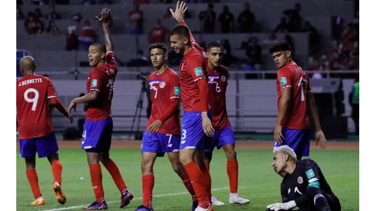 Costa Rica jugará el repechaje para Qatar 2022.