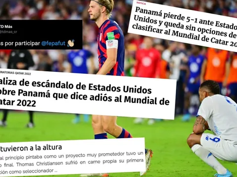 Así titularon los medios la eliminación de Panamá