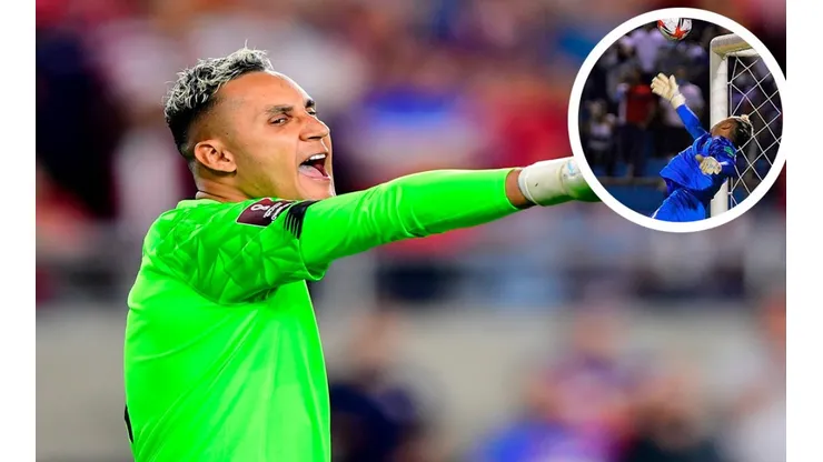 Espectaculares atajadas de Keylor Navas en la eliminatoria de Concacaf.