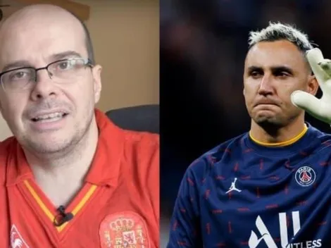 MisterChip se confesó con Keylor Navas sobre la eliminación del PSG en Champions