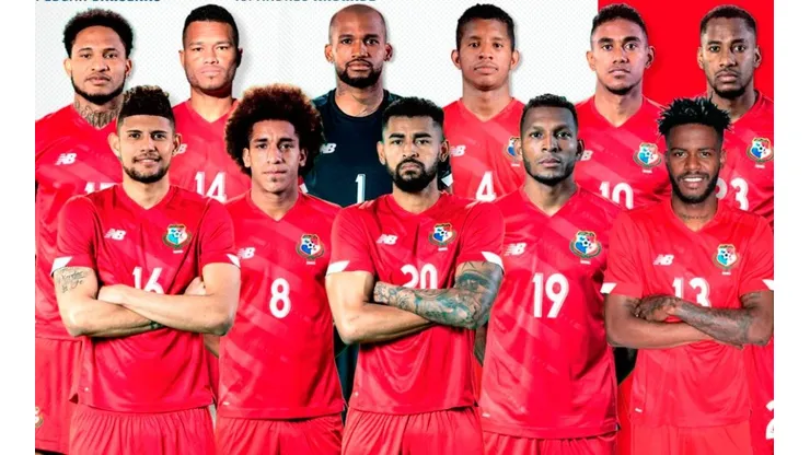 Oficial: Alineación de Panamá para enfrentar a Estados Unidos