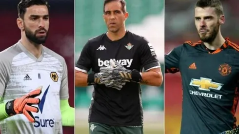 Rui Patricio, Bravo y De Gea son tres de los guardametas más destacados en el planeta tierra.