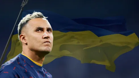 Keylor Navas decidió ayudar a ucranianos afectados