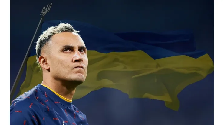 Keylor Navas decidió ayudar a ucranianos afectados