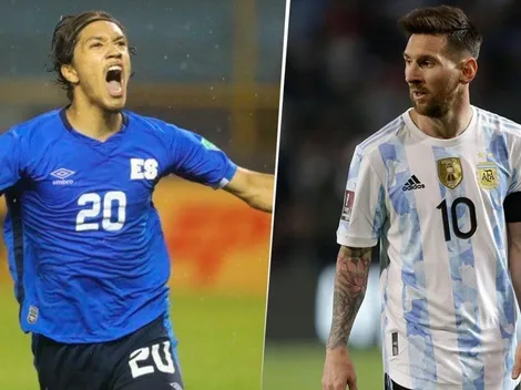 Confirmado: El Salvador enfrentará a la Argentina de Lionel Messi