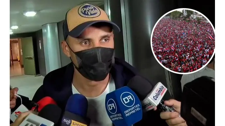 Keylor Navas destaca el rol de la afición en tramo final de las Eliminatorias