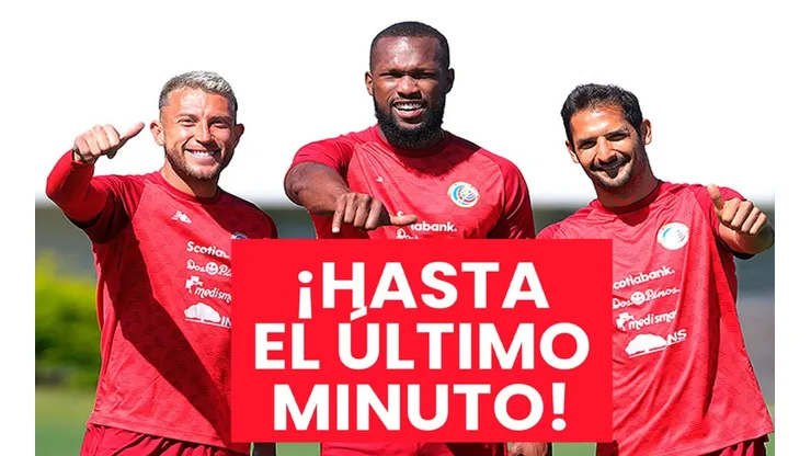 "¡Hasta el último minuto!": Campaña en Costa Rica para apoyar a La Sele.
