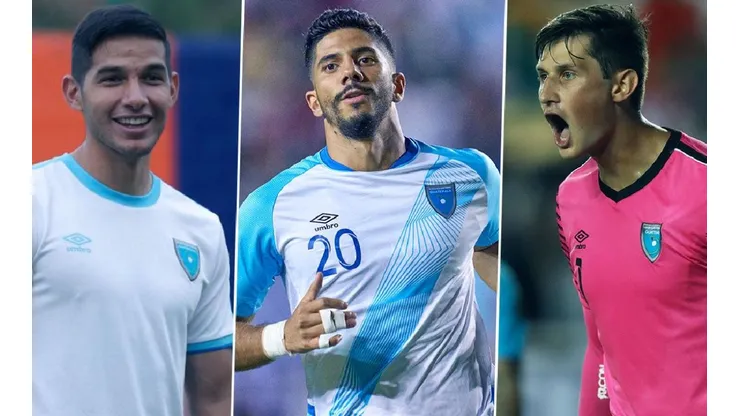 Los jugadores más valiosos de Guatemala para el amistoso