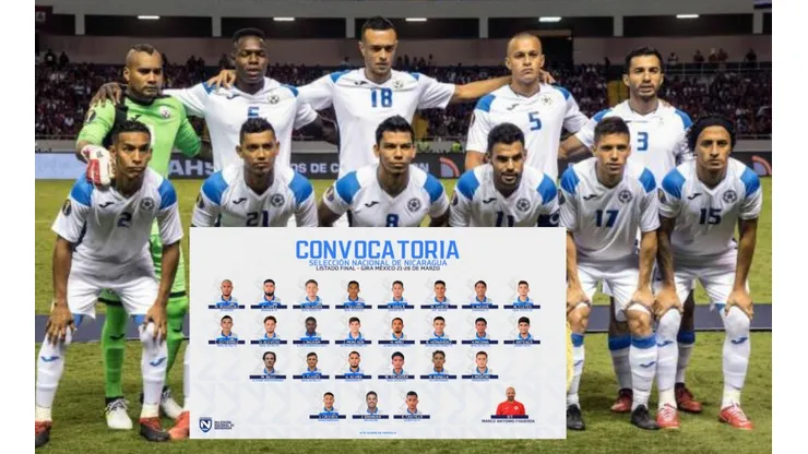 Convocatoria de Nicaragua para su gira en México