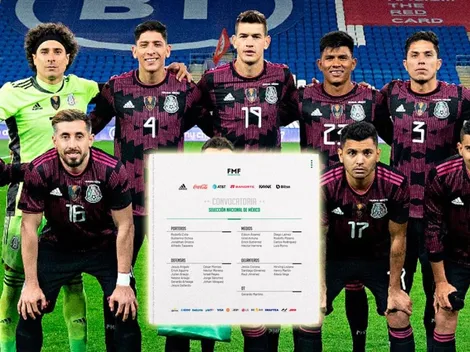 Los convocados de México vs. Honduras y El Salvador