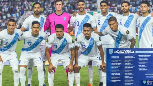 Convocatoria de Guatemala para enfrentar a Cuba